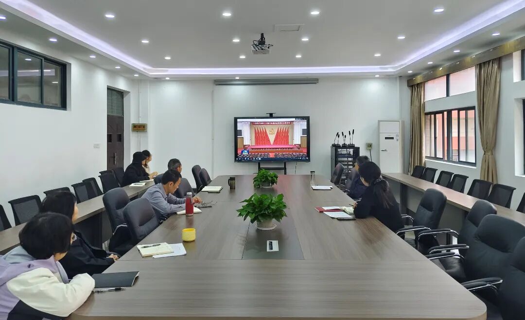 文学院党委召开会议传达学习党的...